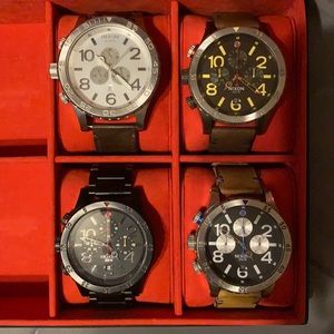 4 Nixon watches